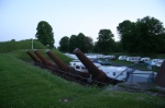 Kanonen auf dem Zeltplatz in Kopenhagen