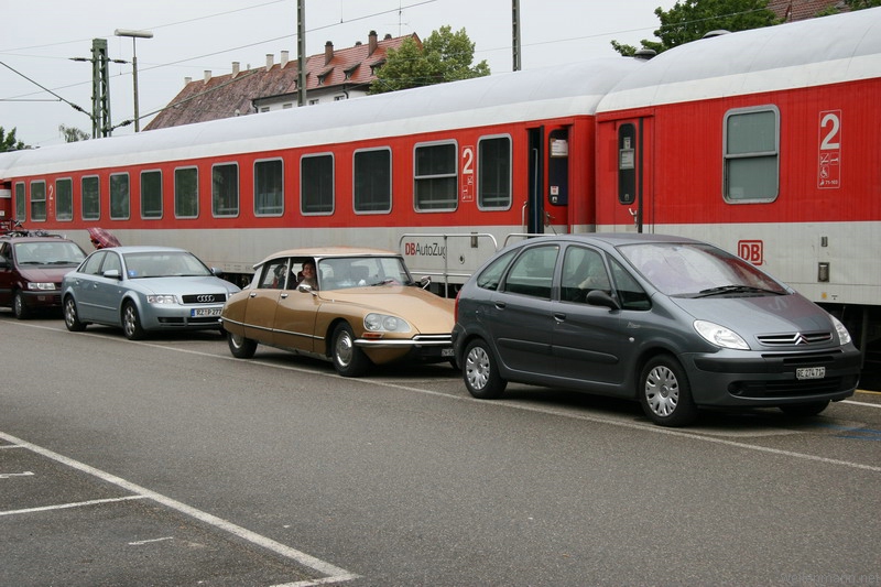 Autozug in Lrach