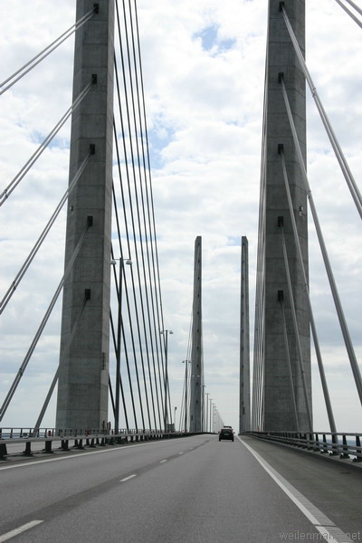 Brcke ber den resund zwischen Dnemark und Schweden