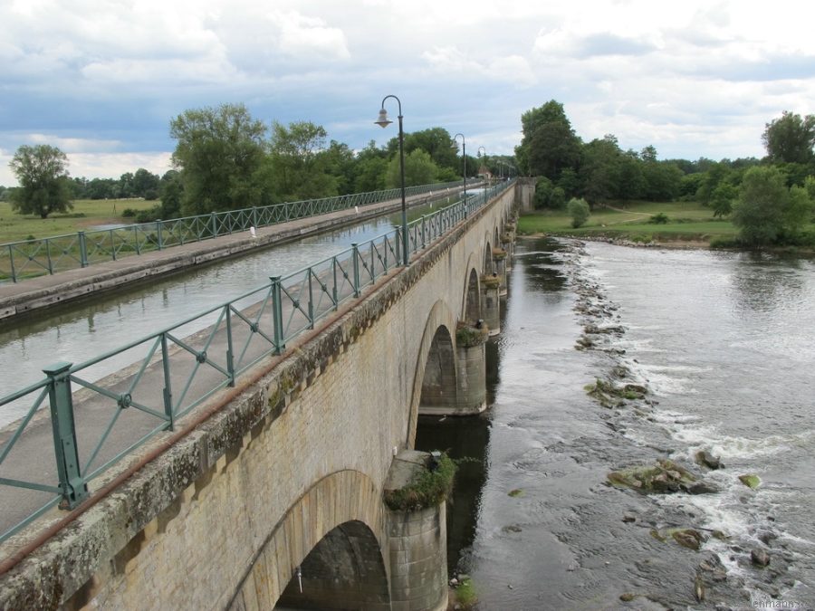 Kanalbrcke bei Digoin