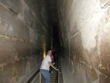 Tom in der grossen Gallerie der Cheopspyramide
