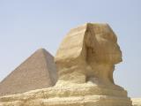 Portrait der grossen Sphinx von Gizeh (Cheopspyramide ..�
