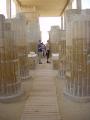 S�ulenhalle eines Tempels bei Sakkara
