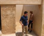 Michi und Valerie in Sakkara