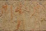 Relief in einer Grabanlage bei Sakkara
