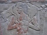 Relief in einer Grabanlage bei Sakkara