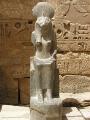 Statue im Totentempel von Ramses III (Medinet Habu)