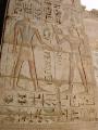 Reliefs im Totentempel von Ramses III (Medinet Habu)