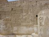 Reliefs im Totentempel von Ramses III (Medinet Habu)