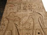 Reliefs im Totentempel von Ramses III (Medinet Habu)