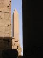 Obelisk im Karnak Tempel