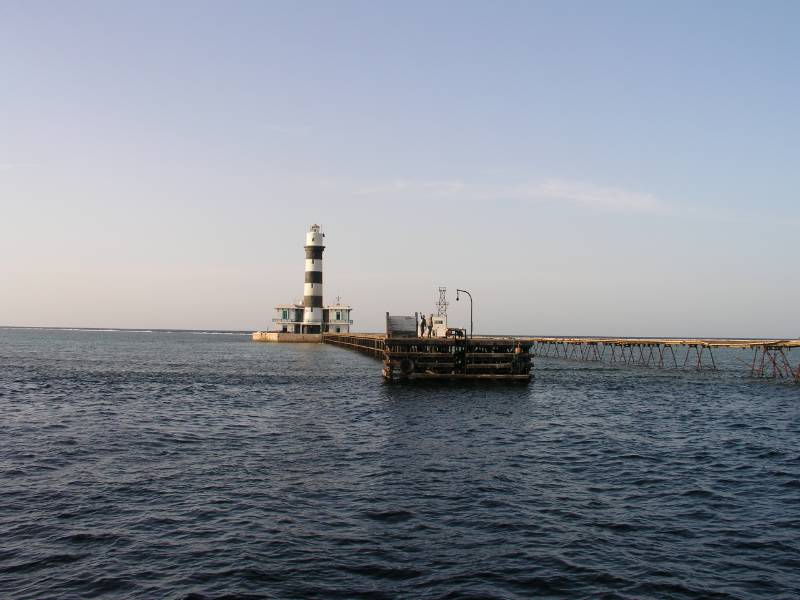 Leuchtturm auf dem D�dalus Riff