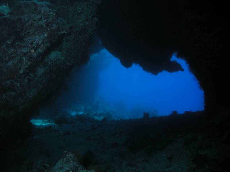 H�hle bei St. Johns Cave Reef