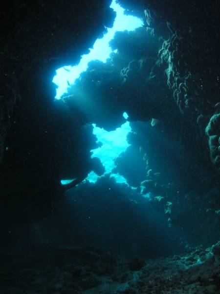 H�hle bei St. Johns Cave Reef