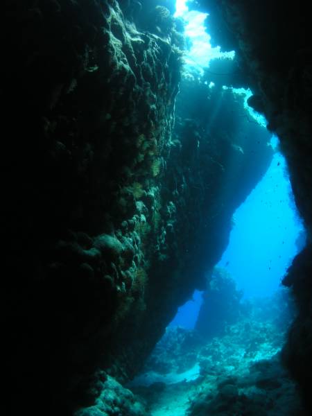 H�hle bei St. Johns Cave Reef