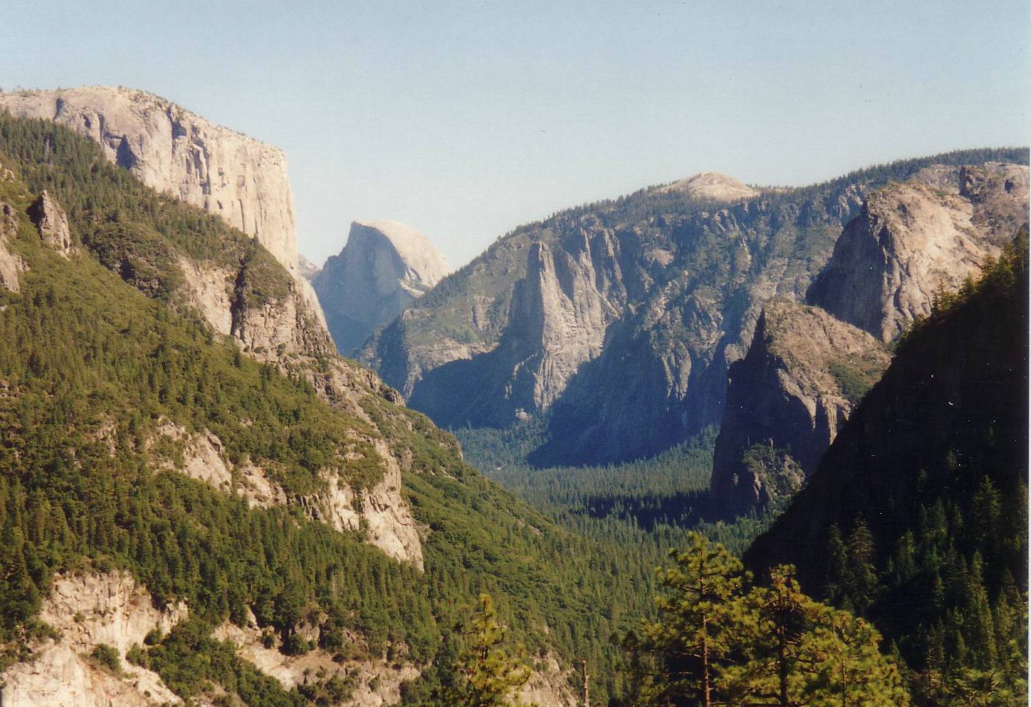 Blick auf das Yosemite Valley (Yosemite National Park)