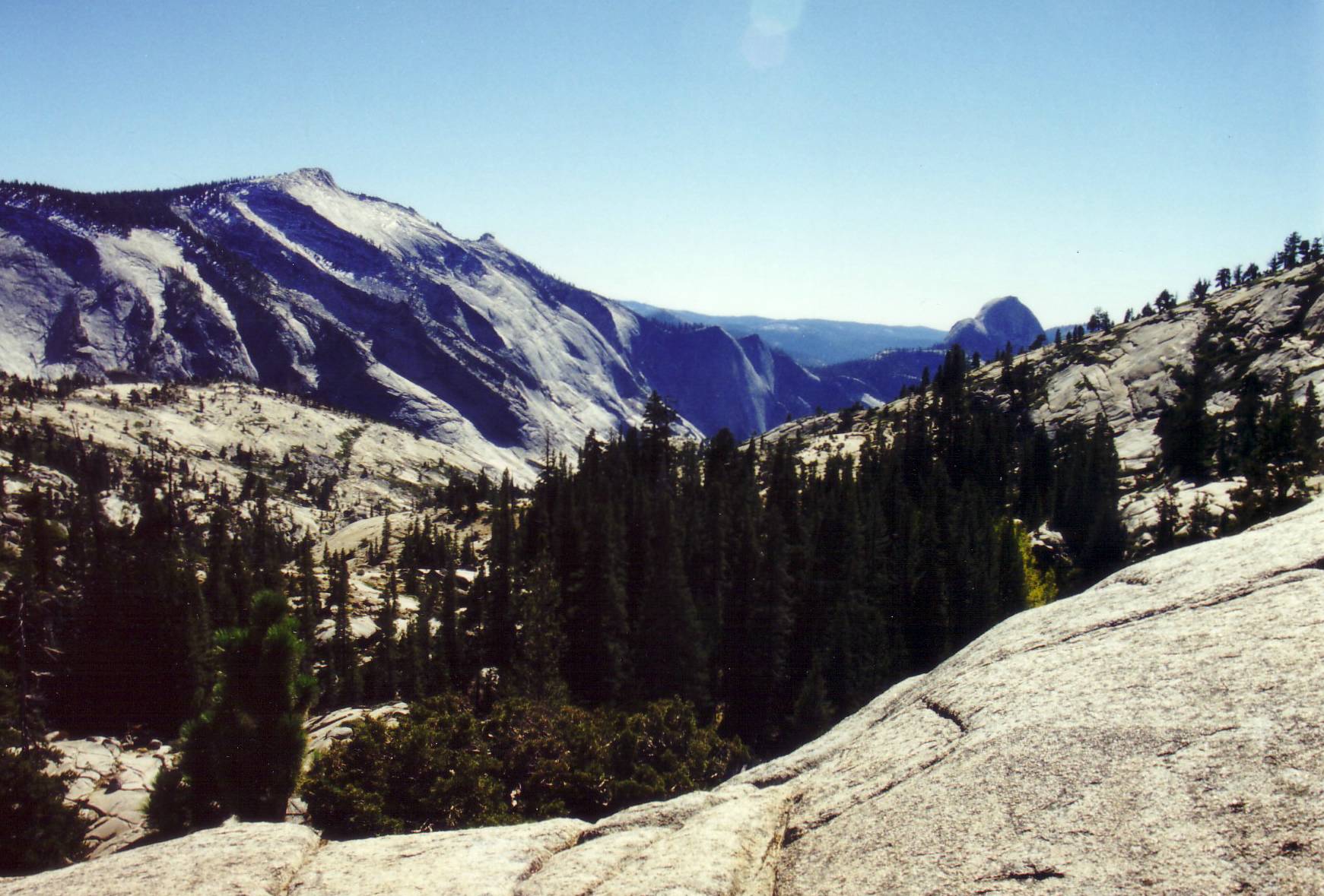 Aussicht vom Tioga Pass