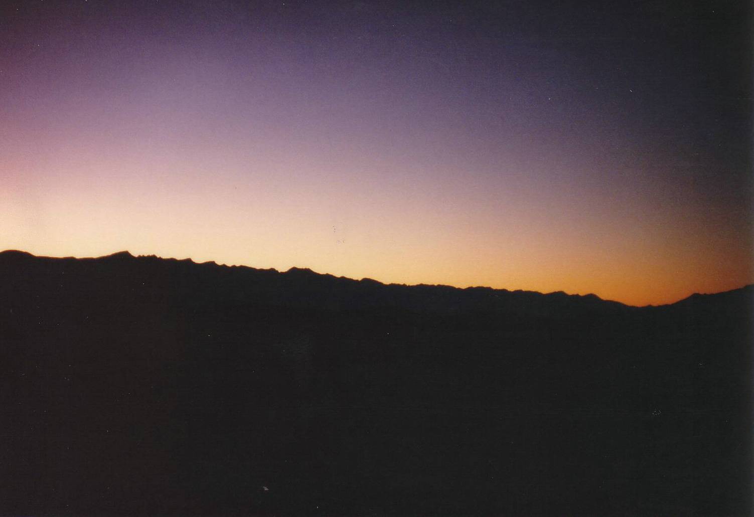 Auf dem Weg in Death Valley