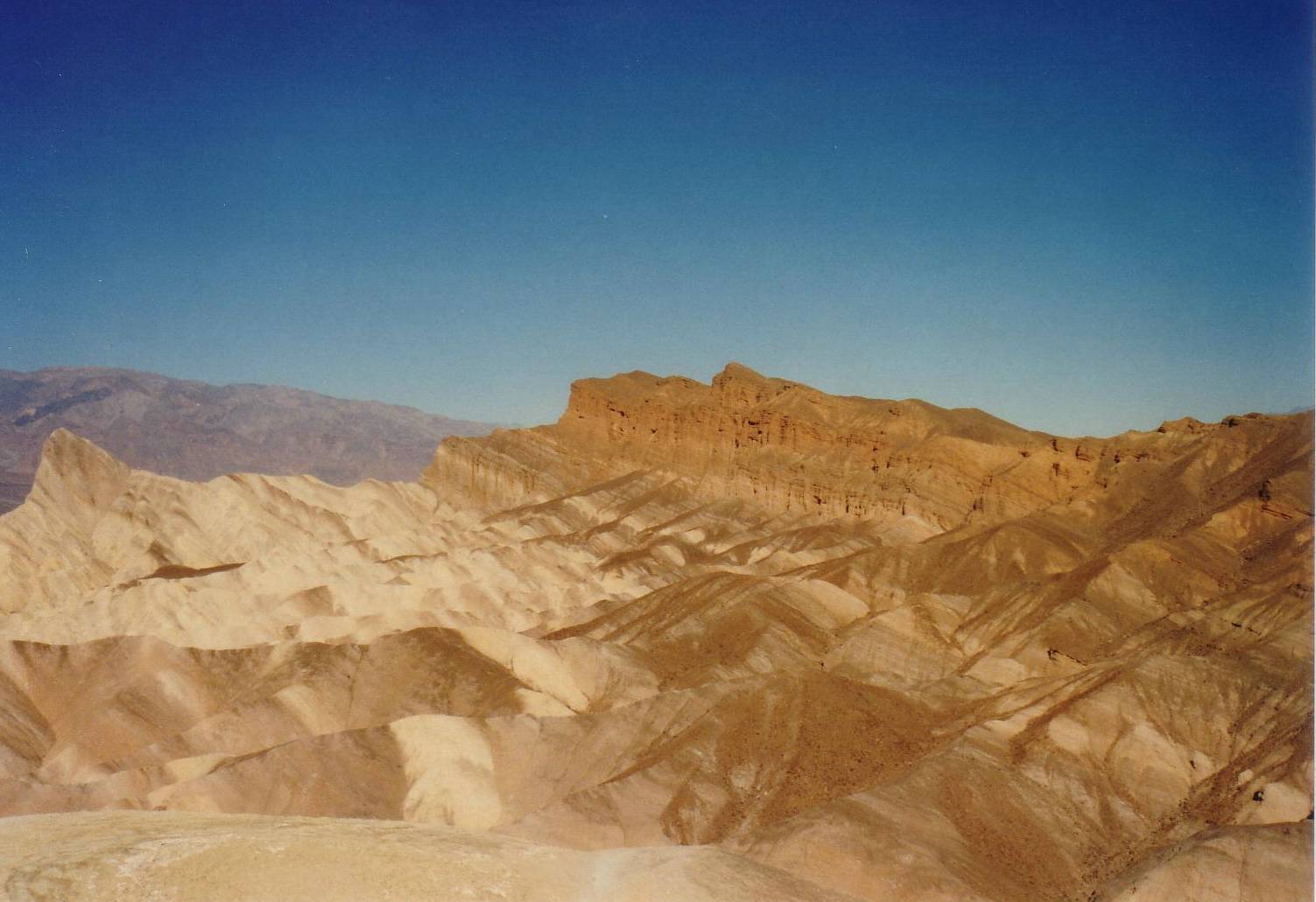 Aussicht vom Zabriskie Point im Death Valley