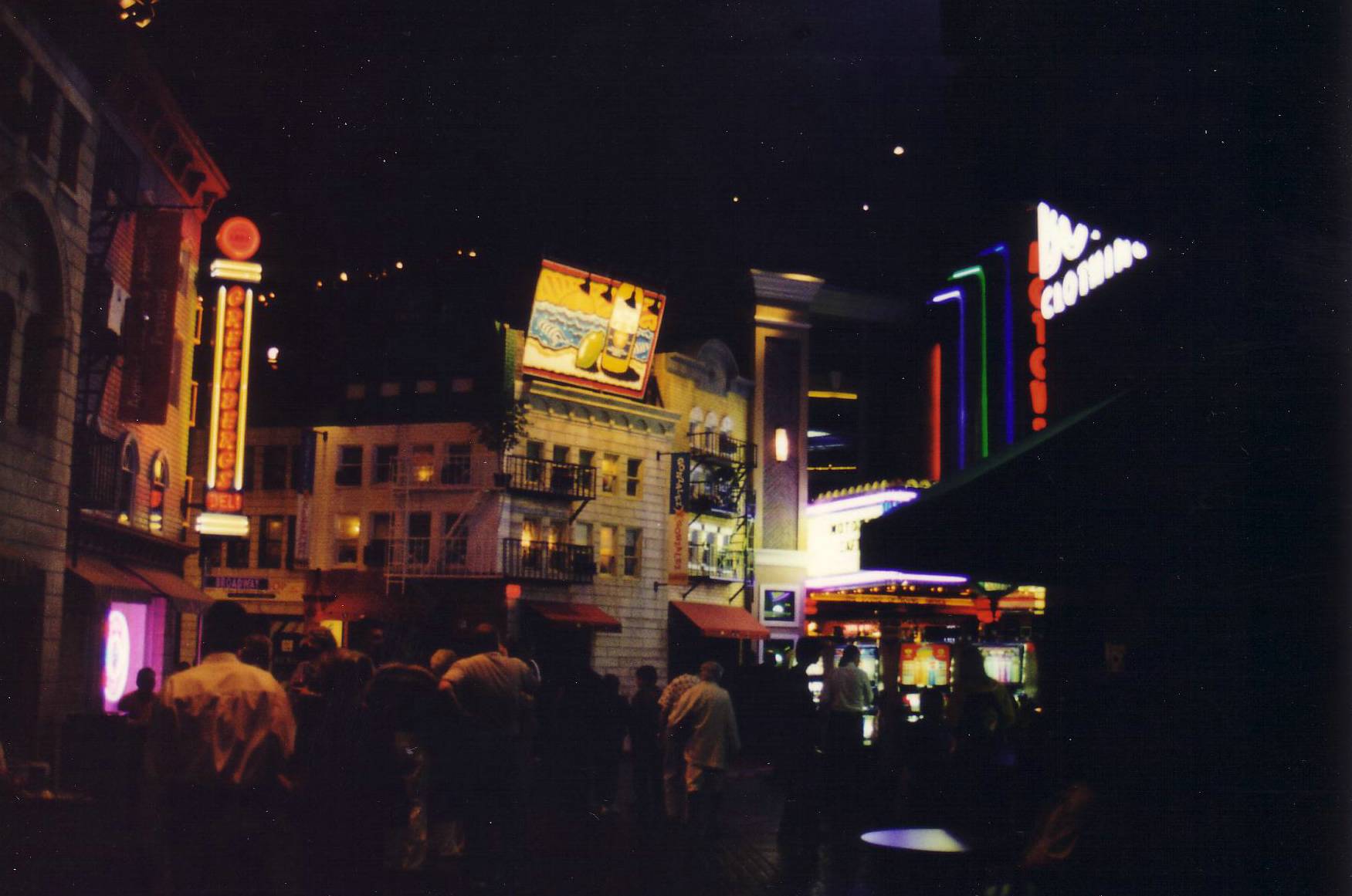 In der Lobby des New  York New York Hotels in Las Vegas.....