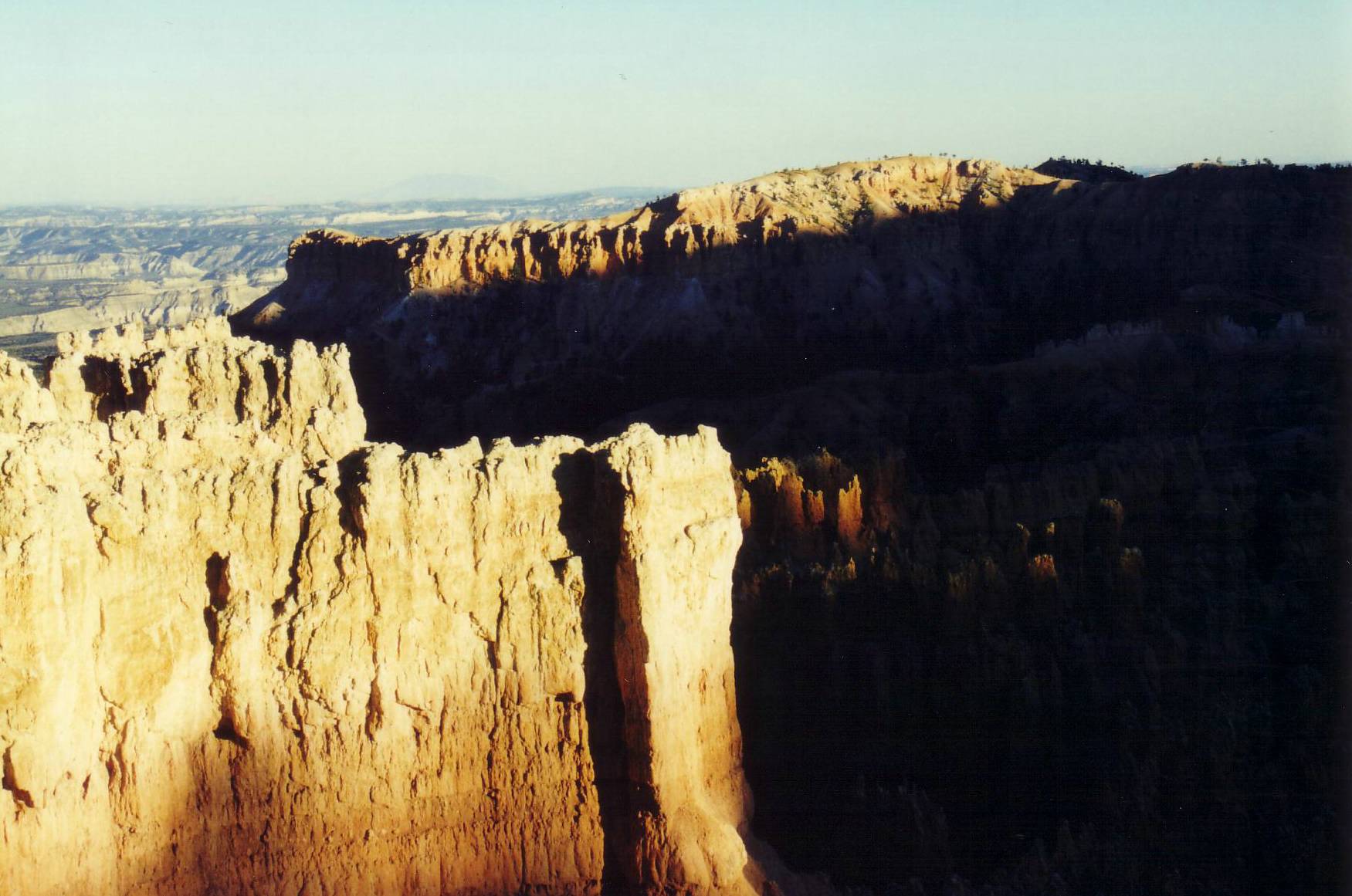 Der Bryce Canyon National Park kurz von Sonnenuntergang