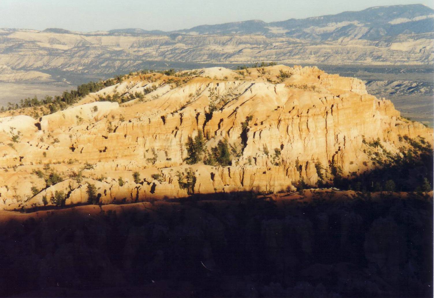 Der Bryce Canyon National Park kurz von Sonnenuntergang
