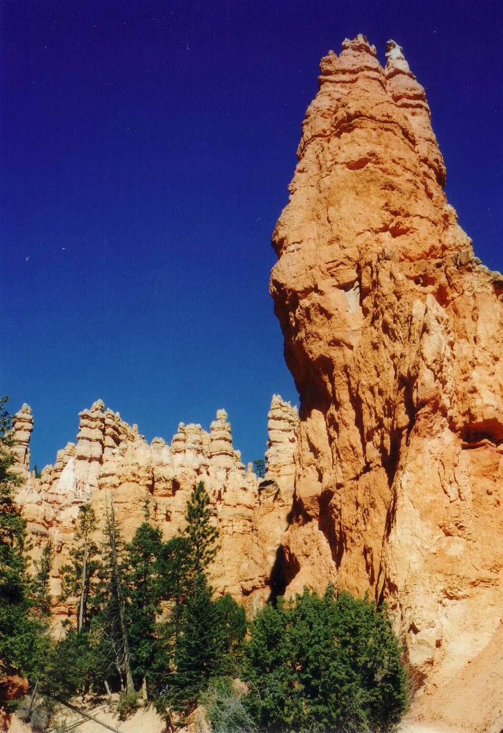 Wanderung duch die  Felslandschaft des Bryce Canyon