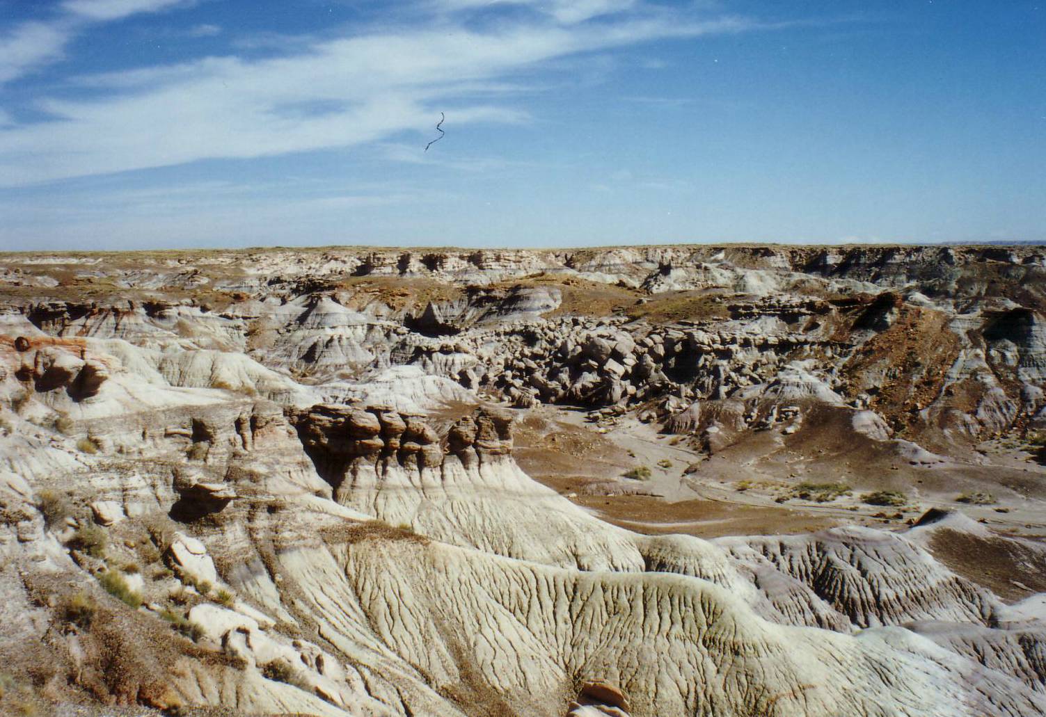 Mondlandschaft im Petrified Forest National Park