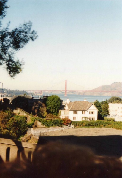 Aussicht von San Francisco auf die Golden Gate Bridge