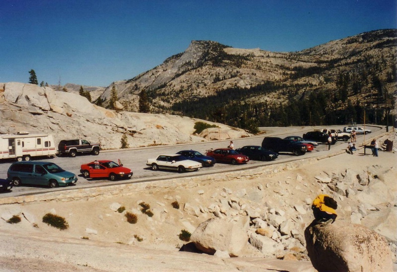 Der Tioga Pass ist der westliche Aus- bzw. Eingang.....
