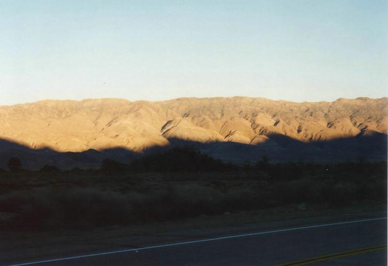 Auf dem Weg ins Death Valley