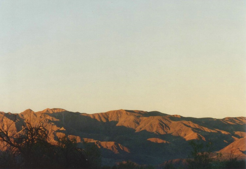 Auf dem Weg in Death Valley