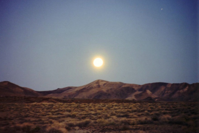 Auf dem Weg in Death Valley
