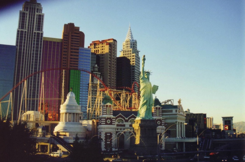  Das New York New York Hotel in Las Vegas hat soga.....