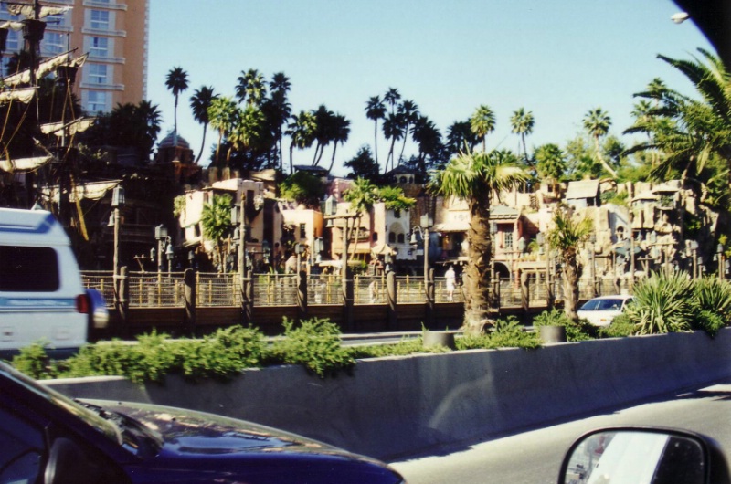 Die Piraten Bucht vor dem Treasure Island Hotel in.....