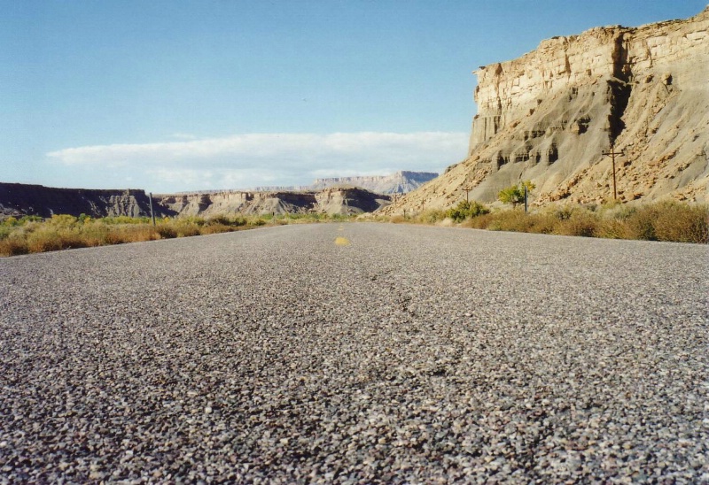 Auf dem Weg vom Captiol Reef National Park zum Lake Powell