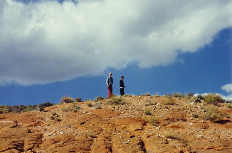 Zwischenhalt auf dem Weg vom Captiol Reef National.....