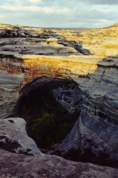 Die gr&ouml;sste nat&uuml;rliche Br&uuml;cke im Natural Bridges N.....