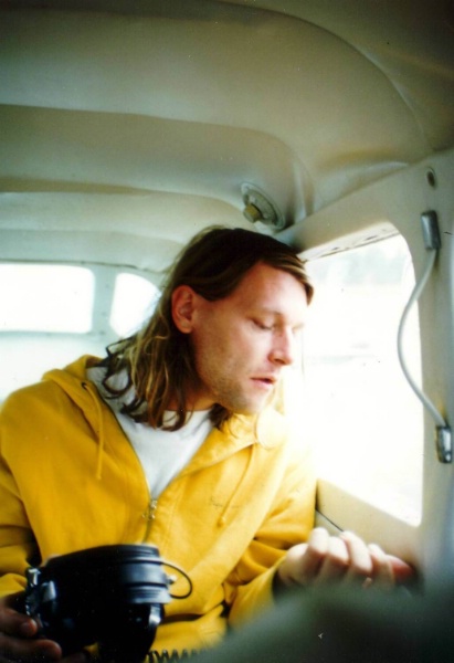 J&uuml;rg beim Rundflug &uuml;ber den Grand Canyon