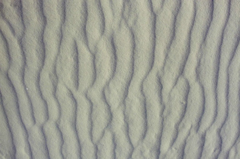 Weisser Gipssand im White Sands National Monument